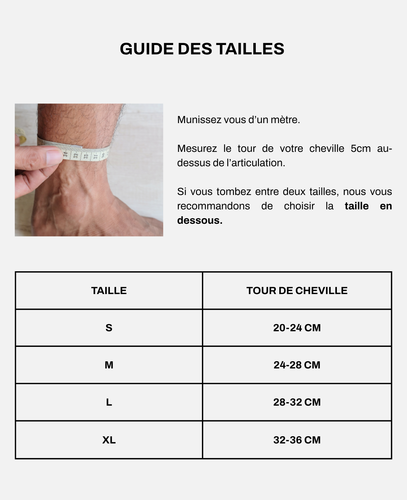 CHEVILLÈRES